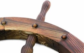 Drevené kormidlo Garth 80 cm - štýlová rustikálna dekorácia