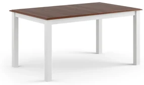 PROXIMA.store - Rustikálny rozkladací stôl 93/150 - 197 cm - BELLUNO ELEGANTE FARBA: biela - orech