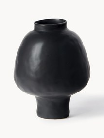 Ručne vyrobená váza z kameniny Saki, V 32 cm