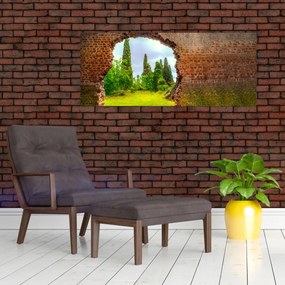 Obraz - Záhrada Eden (120x50 cm)