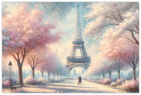 Obraz – Jar v Paríži (90x60 cm)