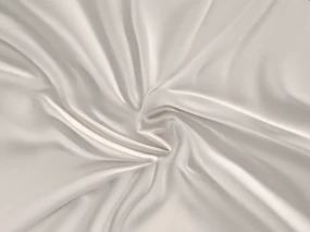 Saténové prestieradlo s gumou biele 80x200 cm