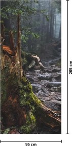 Fototapeta na dvere - V lese (95x205cm)