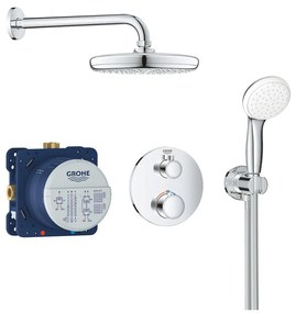 Grohe Grohtherm - Sprchový set Perfect so sprchou Temptesta 210, komplet, chróm 34727000