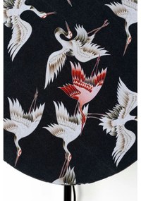 Čierne nástenné svietidlo Jaylee – White Label