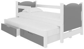 Rozkladacia detská posteľ 180x75 cm. Vlastná spoľahlivá doprava až k Vám domov. 1052093
