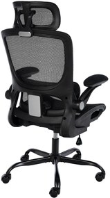 Kancelárska stolička Kaylee - čierna