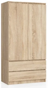 Skriňa S 90 cm 2D 2SZ CLP sonoma