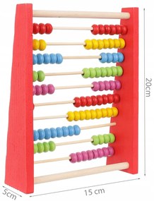 Detské drevené počítadlo | 10 farieb