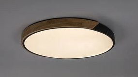 Rabalux 71418 - LED stropné svietidlo MAPLE2 42W/230V 3000/4000/6500K čierna/dub pr.61cm