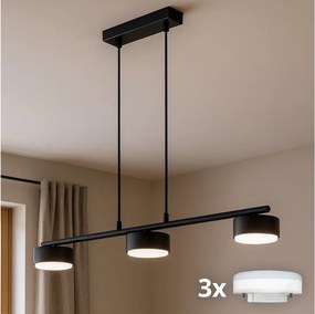 Brilagi - LED luster na lankách MONO 3xGX53/30W/230V čierna