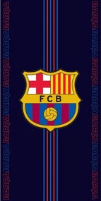 TipTrade Bavlnená froté osuška 70x140 cm - Barcelona Racing