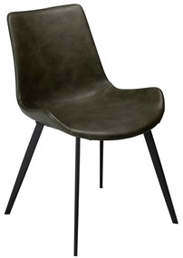 HYPE ČALÚNENÁ STOLIČKA vintage green/black