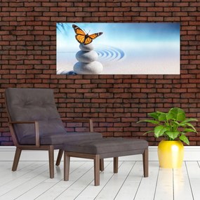 Obraz - Zenová záhrada (120x50 cm)