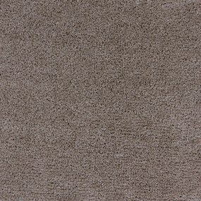 ITC, Metrážny koberec Sweet 92 hnedý, na mieru, šíře 4m, hnedá, filc, obývacia izba