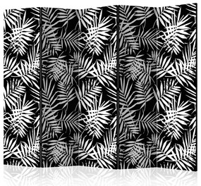 Artgeist Paraván - Black and White Jungle [Room Dividers]