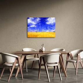 Obraz - Olejomaľba, Zlaté pole (70x50 cm)