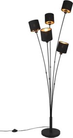 Reality Tommy stojaca lampa čierna r46335979 RER46335979
