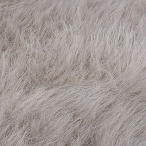 Flair Rugs, Kusový koberec Alpine Faux Fur Soft Grey, 180x290, šedá, obývacia izba