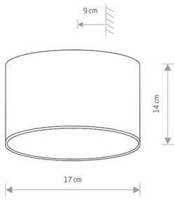 Nástenné svietidlo Nowodvorski ELLIPSES LED BLACK 8182