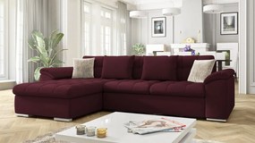 Rohová sedacia súprava Dino Premium, Dostupné poťahy: Uttario Velvet 2972-U03 + Uttario Velvet 2972 + Uttario Velvet 2972-U03, Strana: ľavá