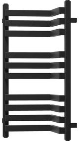 Mexen Loop, kúpeľňový radiátor 750 x 375 mm, 413 W, čierna, W129-0750-350-00-70