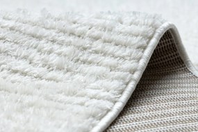 Dywany Łuszczów, Kusový koberec Mode 00052 geometric cream, 120x170, biela, chodba / predsieň