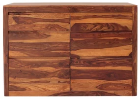Komoda Tina 140x100x45 indický masív palisander Only stain