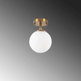 Závesný luster Atmaca - 10220, bronzová/biela