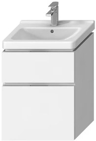 Kúpeľňová skrinka pod umývadlo Jika Cubito 59x43,1x68,3 cm biela H40J4234025001, 1 ks