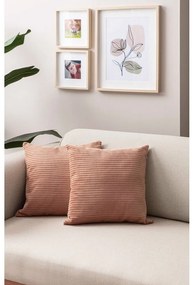 Menčestrové obliečky na vankúše v súprave 2 ks 43x43 cm – Mioli Decor