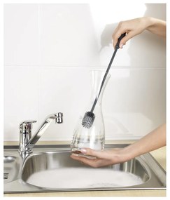 Silikónová kefa na umývanie Wenko Brush, dĺžka 38 cm