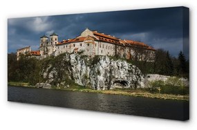 Obraz na plátne Krakow castle River 120x60 cm