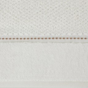 BAVLNENÝ UTERÁK SALADO 70X140 CM KRÉMOVÁ