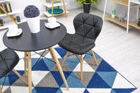 Dekorstudio Okrúhly jedálenský stôl TODI 60cm - čierny