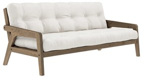 Variabilná pohovka Grab Natural/Carob Brown 204 × 90 × 93 cm / 204 × 130 × 43 cm