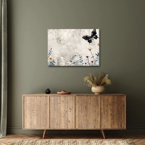 Obraz - Lúka v betóne (70x50 cm)