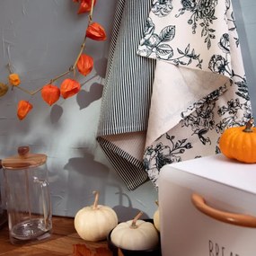 Sada kuchynských utierok NELE pruhy / kvety 703645