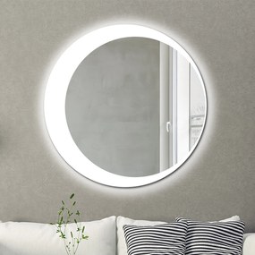 Zrkadlo Moony White LED Rozmer zrkadla: 100 x 100 cm
