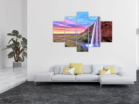 Obraz - Vodopád Seljalandsfoss (150x105 cm)