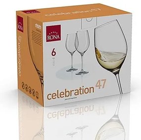 Rona Poháre na víno CELEBRATION 470 ml, 6 ks