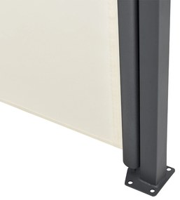 InternetovaZahrada Bočná markíza Dubaj 500 x 160cm - béžová