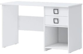 Písací stôl Kiki KS6-BE/KI-15 biely/biely