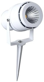 LED Vonkajšia lampa LED/12W/110-240V IP65 3000K biela