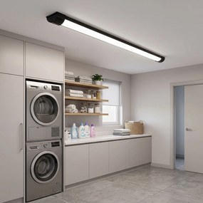 Toolight Toolight, JNH056-42N, lineárne LED svietidlo 150 cm, 42 W, 4000 K, čierna, OSW-56252