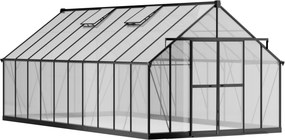 Skleník 245 x 305 x 606 cm, zosilnená konštrukcia, polykarbonát 6 mm