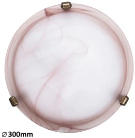 Rabalux ALABASTRO 3253 prisadené svietidlo 1x60W | E27 | IP20 - biely mramor