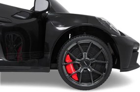 Elektrické autíčko Porsche 911 GT3 pretekárske čierne