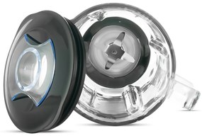 DMS Germany KMFB-1700 kuchynský robot 3v1 1700 W / kovové prevody / červená