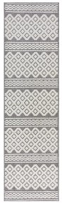 Flair Rugs koberce Behúň Verve Jhansi Grey - 60x240 cm